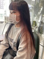 ヘアーアンドメイク ビス(HAIR&MAKE bis)&nbsp;初カラーの方におすすめ！インナーカラー【加藤沙久楽】