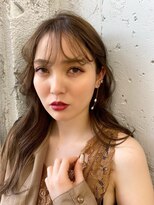 キャパサウス 春日 大野城店(CAPA south)&nbsp;ニュアンスパーマ　ベージュカラー　シースルーバング