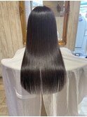 髪質改善ストレート。