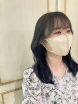 ブルー×グレーカラー