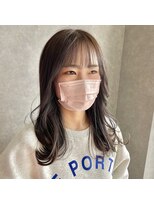 ムード タテマチ(mood tatemachi)&nbsp;モノグレージュに韓国風ヘア☆