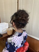アメイジングヘアー 千歳店(AMAZING HAIR) 浴衣/夏祭り/ヘアセット/ヘアアレンジ/ボリュームアレンジ