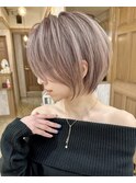 ハイトーンショートカット