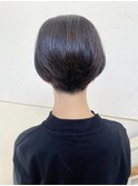 【morio成増/一戸】黒髪大人かわいい丸み刈り上げショート