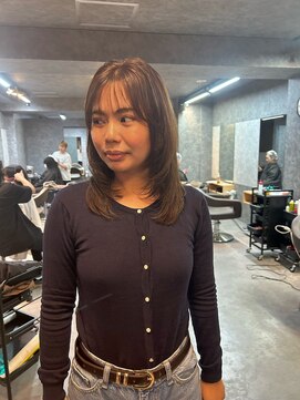 ザ シーワークス(THE Cworks) レイヤーカット/グレージュ/ニュアンスカラー