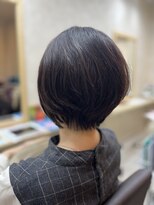 モモ(MOMO)&nbsp;前髪酸性ストレート&イルミナカラー