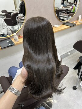 アイズ 横浜(IS) 【JUNKI指名】オリーブグレージュ/横浜/ブリーチなし