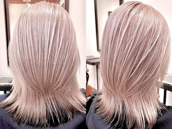 シェリー(cherie)の写真/《池袋の実力派サロン》透明感のあるダブルカラーやハイライト、ブリーチはベテランスタイリストにお任せ