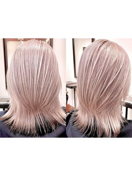 《池袋の実力派サロン》透明感のあるダブルカラーやハイライト、ブリーチはベテランスタイリストにお任せ