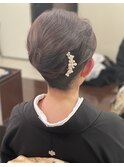 留袖着付け＋ヘアセット