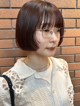 キー(kii) ボブ/赤髪/ボルドー/福岡/天神/薬院