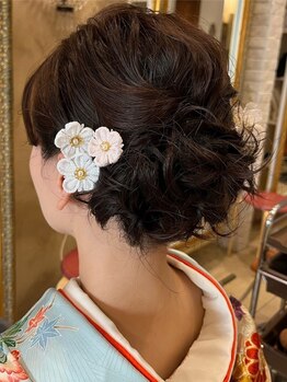 ラフテル(RAFTEL)の写真/【山科】東野駅 徒歩1分◇夜まで着崩れしない技術力に定評あり◎大切なイベントの日は≪RAFTEL≫にお任せ♪