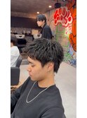 メンズカットパーマ/ニュアンスパーマ/フェザーパーマ[北千住]