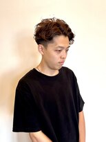 フラテロ(fratello)&nbsp;パーマ　サイドパート