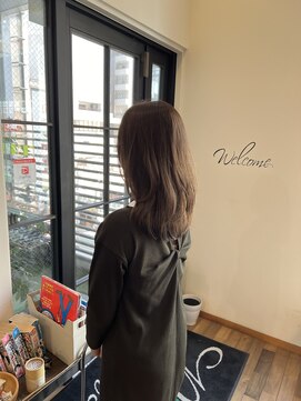 ディッシュ 五反田(dish) 白髪ぼかし/脱白髪染め/ベージュ☆五反田美容室