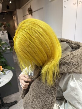 カフカ(CAFCA) ブリーチカラー　イエロー