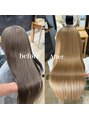 オプスヘアー 西新店(OPS HAIR) ブリーチ4回しても僕の手に掛ればサラッとストレートヘアーに☆
