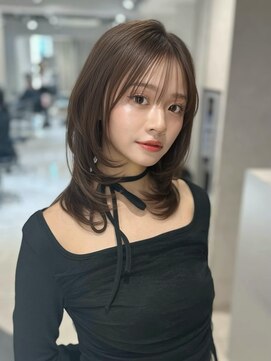 ユーフォリア 池袋東口駅前店(Euphoria) 小顔見せ◎ハッシュカット×バタフライカット