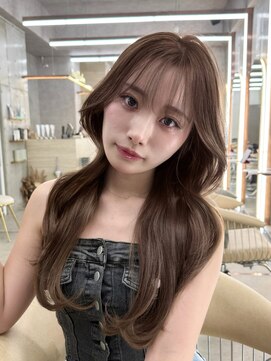 ロンドホットリップ 立川(Lond hot lip) ヘーゼルブラウン/レイヤーカット/マロンベージュ/韓国巻き