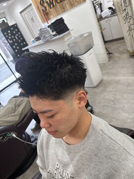 スウェル 船橋店(Swell) MEN’S HAIR/波巻ツイストスパイラル/フェザーパーマ/船橋