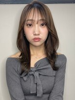 トルネード(TORNADO)&nbsp;ミディアムレイヤーカット ベージュブラウン 海外風 A0309