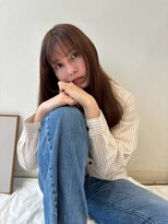 ユーフォリア 青山(Euphoria)&nbsp;透明感ブラウンカラー&好印象ワンカールスタイル