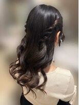 ヘアセットサロンコト(Hair Set Salon KOTO)&nbsp;ハーフツインアレンジ