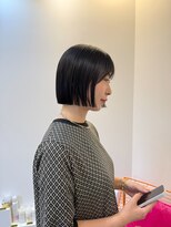 アールファイブ ショウナンダイ(R-5 shonandai) 【hitomi/湘南台】ぱつっとボブ/縮毛矯正/地毛風カラー