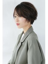 ヘアスタジオルース(HAIR STUDIO LUZ)&nbsp;40代50代60代の大人ボブ/白髪ぼかしハイライト/堀江/北堀江