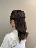 くるみちゃんヘア サイドお団子