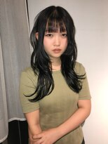 ロット(lot)&nbsp;暗髪ハッシュカット