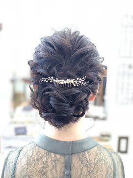 ヘアーアトリエ ラポルト(hair atelier la porte.) ヘアセット ミディアム