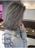 外国人風ハイライトとナチュラルボブの大人styleで可愛く