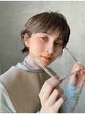 耳掛けフレンチショート