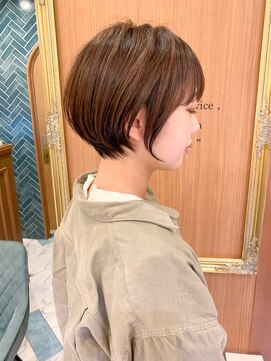 ロンド パルティール 大宮(Lond partir) グランマッシュ/細めハイライト/ショート/白髪ぼかし/前髪/大宮