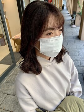 トリート 海浜幕張店(TREAT) 韓国風ヘア×ラベンダーアッシュ