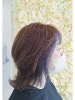 リンク(Link)&nbsp;【Link】ブルーパープルフェイスフレーミング