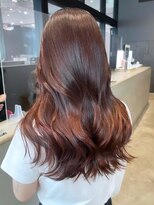 アイティーバイアルバム 北千住店(IT by ALBUM)&nbsp;レッドブラウン_ショコラアッシュヘルシースタイル_ba415731