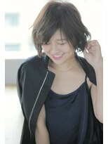 ヘアアンドメイク シークネクスト(HAIR&MAKE SeeK NEXT)&nbsp;【SeeK NEXT島貫】斜めバング×小顔ショートボブ