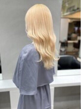 ディア(.eer) ハイトーンカラー/ブリーチのみブロンドカラー