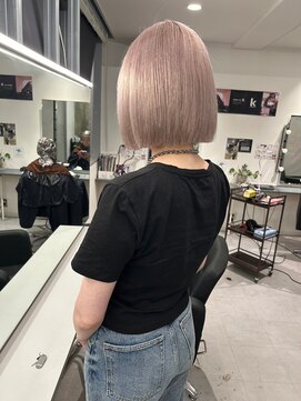 キング 梅田(K!ng) 梅田全頭ブリーチ梅田ハイライトカラー梅田美容室茶屋町