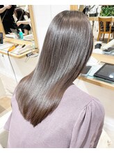 [求めていたのは自然なストレート♪]クセを伸ばすだけでなくデザインができるナチュラルな仕上がり☆荻窪駅