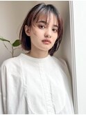 ◯くびれヘア小顔カット外ハネレイヤーボブ大人かわいい《池袋》