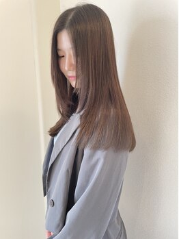 ヘアアンドリラクゼーション シャッセ(Hair&Relaxation SASE)の写真/お客様一人一人のクセや髪質に合わせたこだわりの薬剤と技術で憧れの美髪に☆前髪縮毛メニューも◎