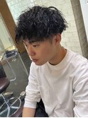 強めツイストスパイラルパーマ