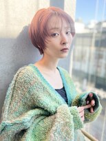 ロンドエニカ 大宮(Lond enika)&nbsp;前髪パーマアッシュカラーレイヤーロンググレーベージュ[大宮]