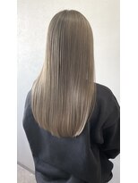 リブール 碧南店(libuR) ミディアム／トリートメント／西尾／碧南／髪質改善／ベージュ