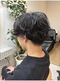★マッシュショートパーマ#stylist 大前明美