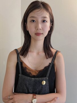 ユー セント(yew scent) おくれ毛ミディ