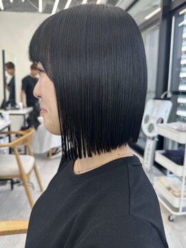 ビューナゴヤ 名駅(VIEW NAGOYA) 前髪カタログ/イメチェンスタイル／ウェーブパーマ/こなれミディ